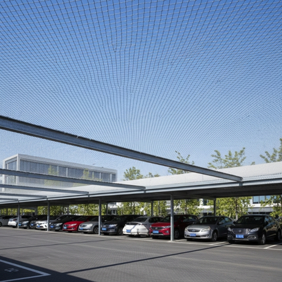 Car parking safety nets installation in Vijayawada