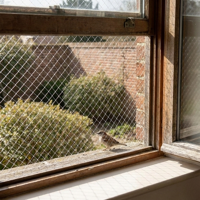 Sparrow protection nets installation in Vijayawada