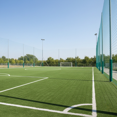 Football ball stop nets installation in Vijayawada