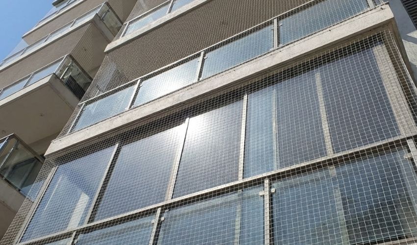 Glass Railing Safety Nets Installation in Vijayawada