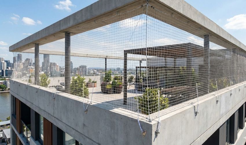 Terrace Safety Net Installation in Vijayawada