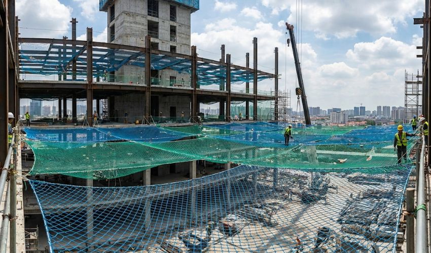 Construction Site Safety Nets Installation in Vijayawada