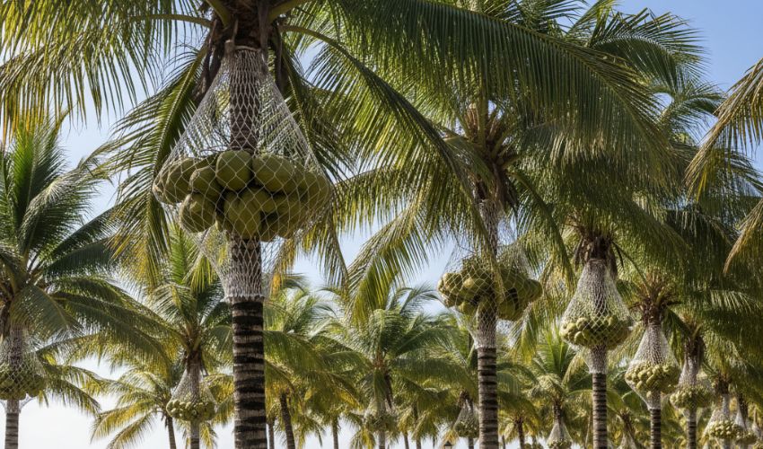Coconut Tree Protection Nets in Vijayawada